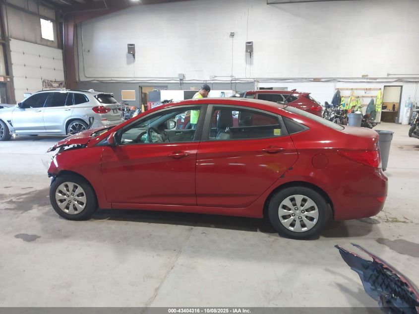 2017 Hyundai Accent Se VIN: KMHCT4AE2HU394476 Lot: 43404316