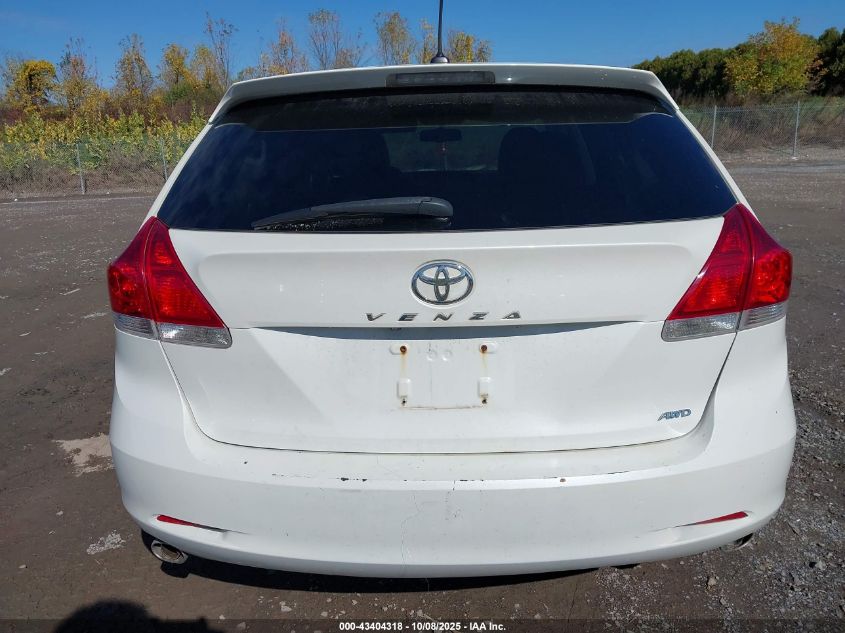 2010 Toyota Venza Base V6 VIN: 4T3BK3BB6AU035383 Lot: 43404318