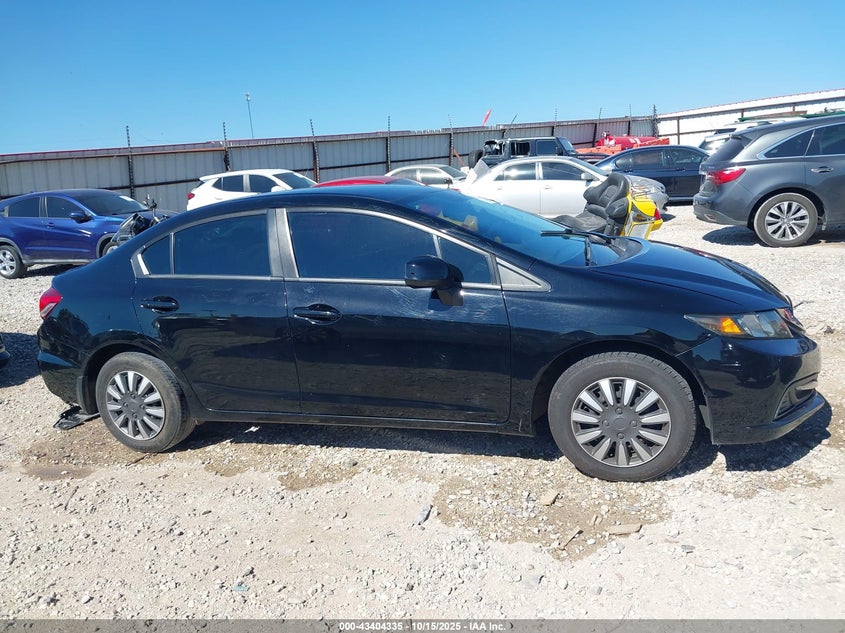 2013 Honda Civic Lx VIN: 2HGFB2F55DH581193 Lot: 43404335