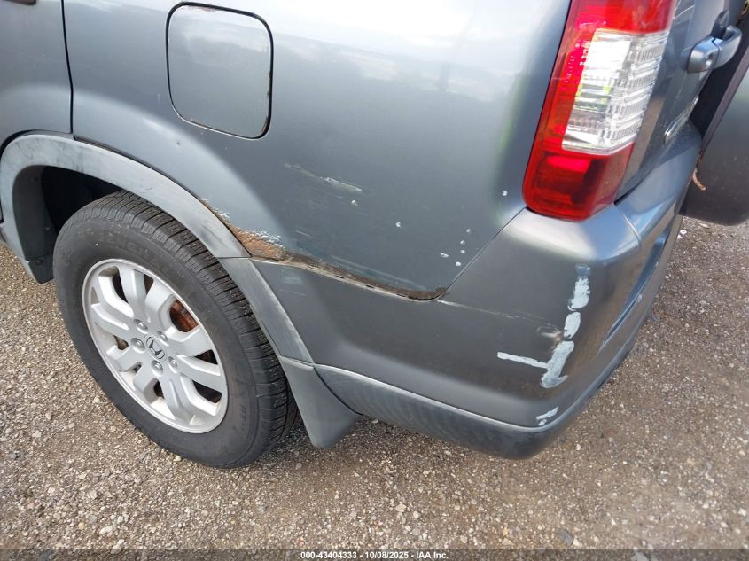 2006 Honda Cr-V Se VIN: JHLRD78936C055849 Lot: 43404333