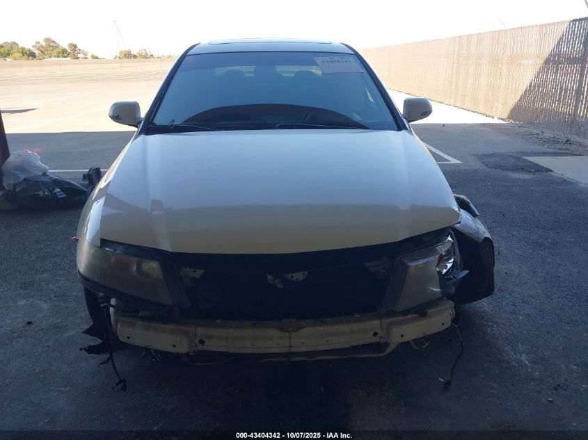 2006 Acura Tsx VIN: JH4CL96996C036855 Lot: 43404342