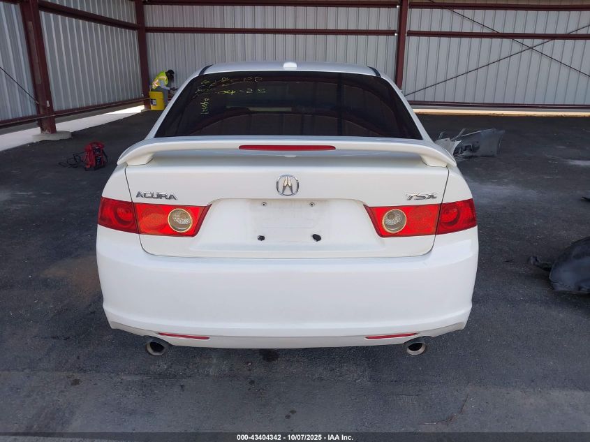 2006 Acura Tsx VIN: JH4CL96996C036855 Lot: 43404342