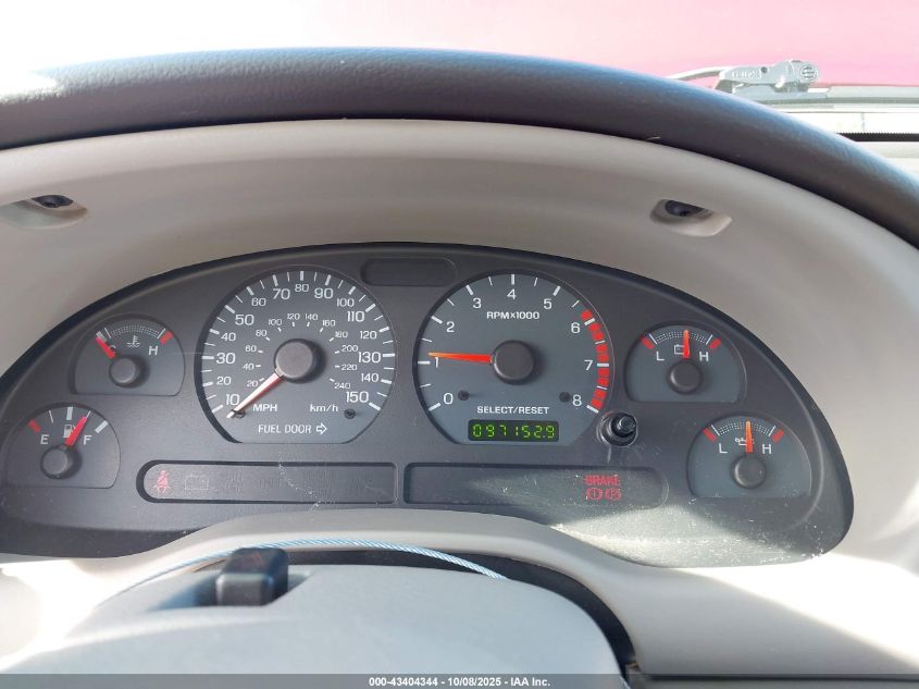 2004 Ford Mustang Gt VIN: 1FAFP42X54F100661 Lot: 43404344