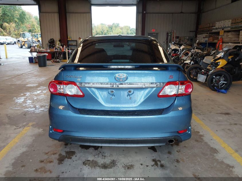 2013 Toyota Corolla S VIN: 5YFBU4EE1DP176611 Lot: 43404361