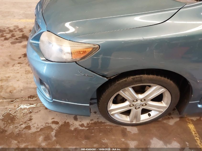 2013 Toyota Corolla S VIN: 5YFBU4EE1DP176611 Lot: 43404361