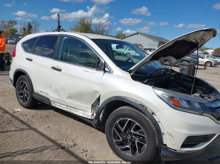 2016 Honda Cr-V Se VIN: 5J6RM4H43GL042210 Lot: 43404378