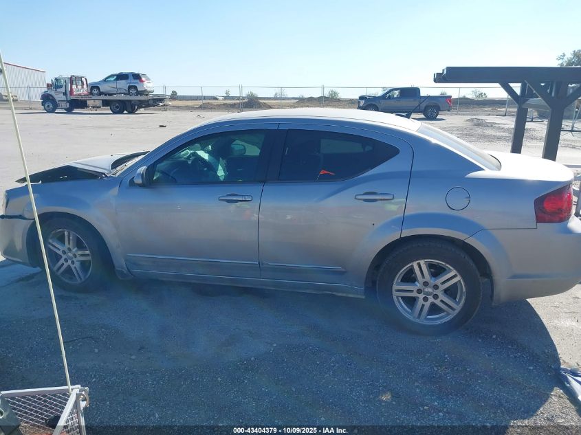 2013 Dodge Avenger Sxt VIN: 1C3CDZCG7DN741211 Lot: 43404379