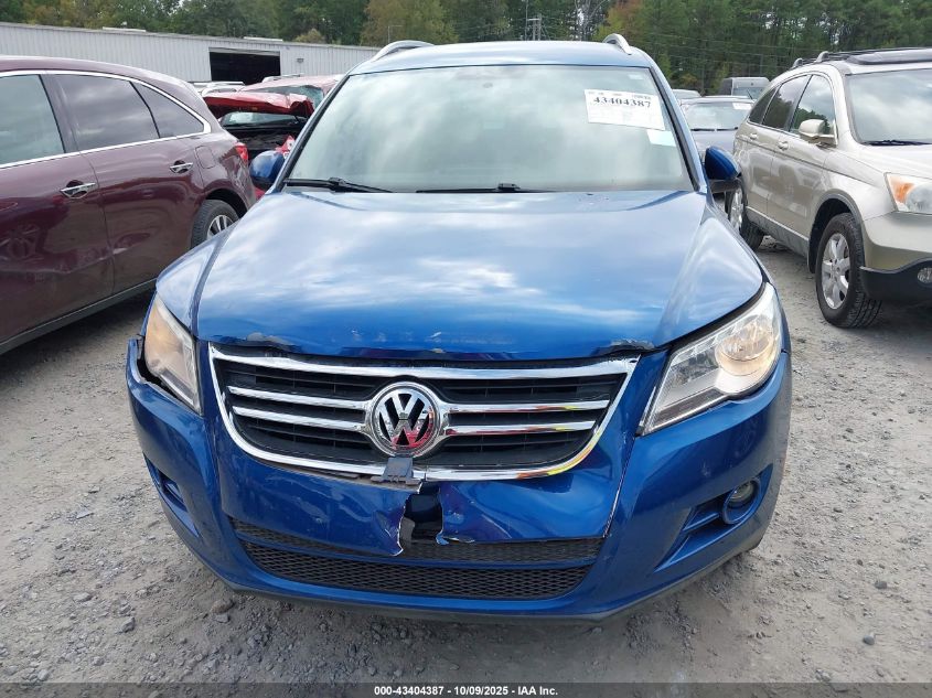 2009 Volkswagen Tiguan S/Se/Sel VIN: WVGAV75N09W004140 Lot: 43404387