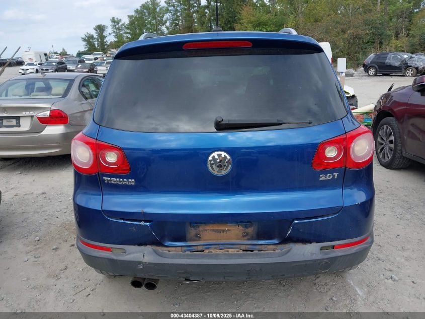 2009 Volkswagen Tiguan S/Se/Sel VIN: WVGAV75N09W004140 Lot: 43404387
