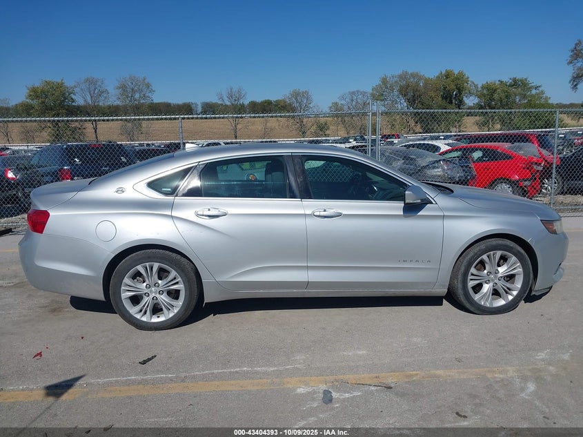 2014 CHEVROLET IMPALA 2LT 1G1125S32EU107577