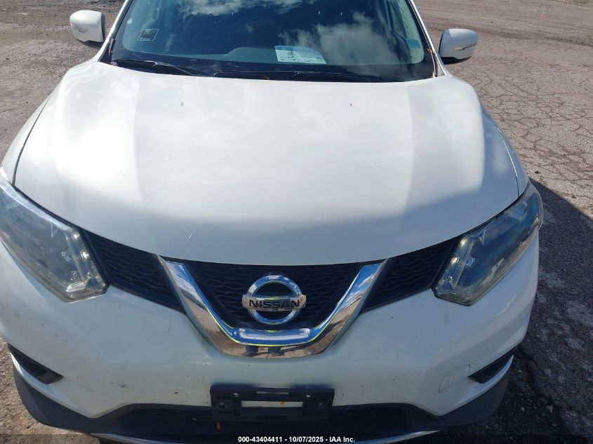 2014 Nissan Rogue Sv VIN: 5N1AT2MV3EC825769 Lot: 43404411