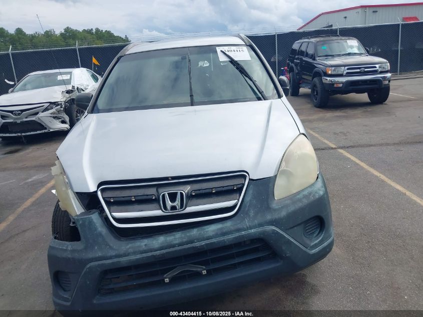 2005 Honda Cr-V Lx VIN: SHSRD68565U303624 Lot: 43404415