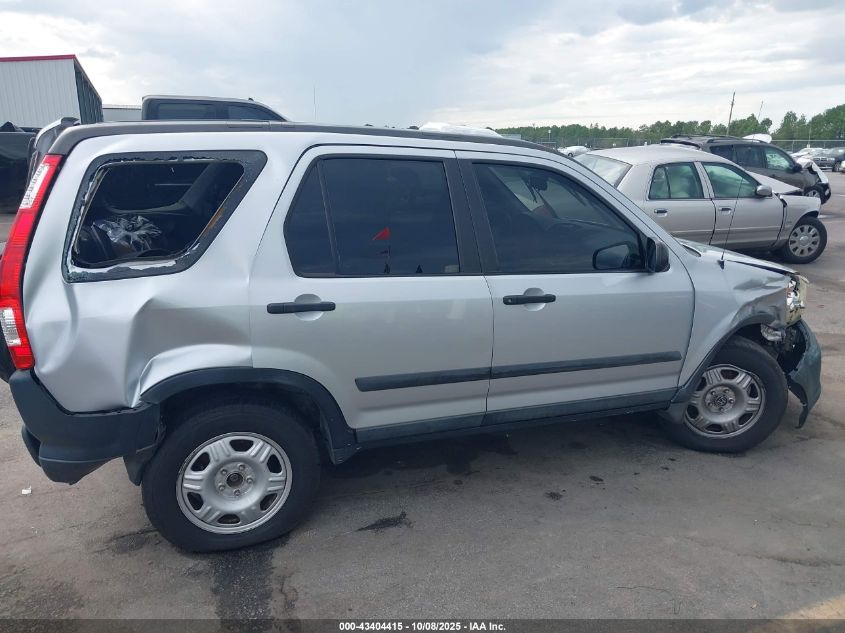 2005 Honda Cr-V Lx VIN: SHSRD68565U303624 Lot: 43404415
