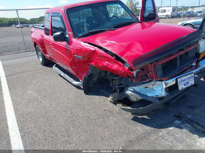 1998 Ford Ranger Splash/Xl/Xlt VIN: 1FTYR14U9WPB66464 Lot: 43404421