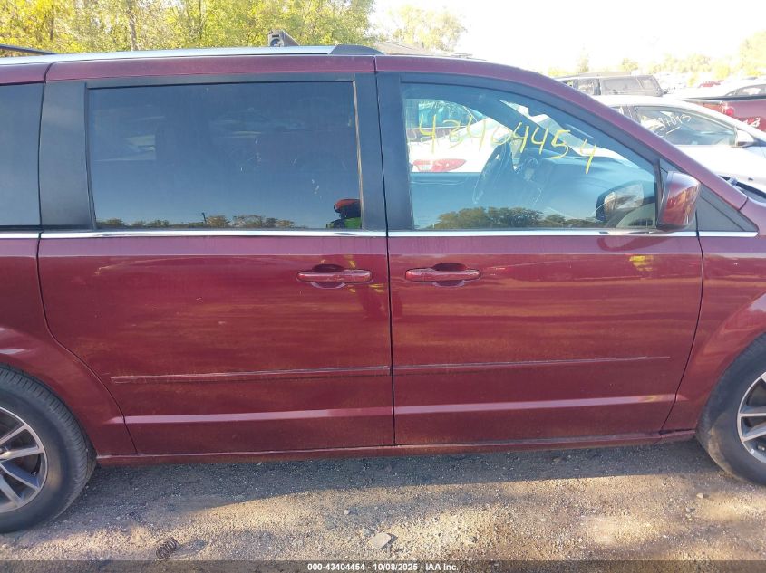 2017 Dodge Grand Caravan Sxt VIN: 2C4RDGCG3HR671287 Lot: 43404454