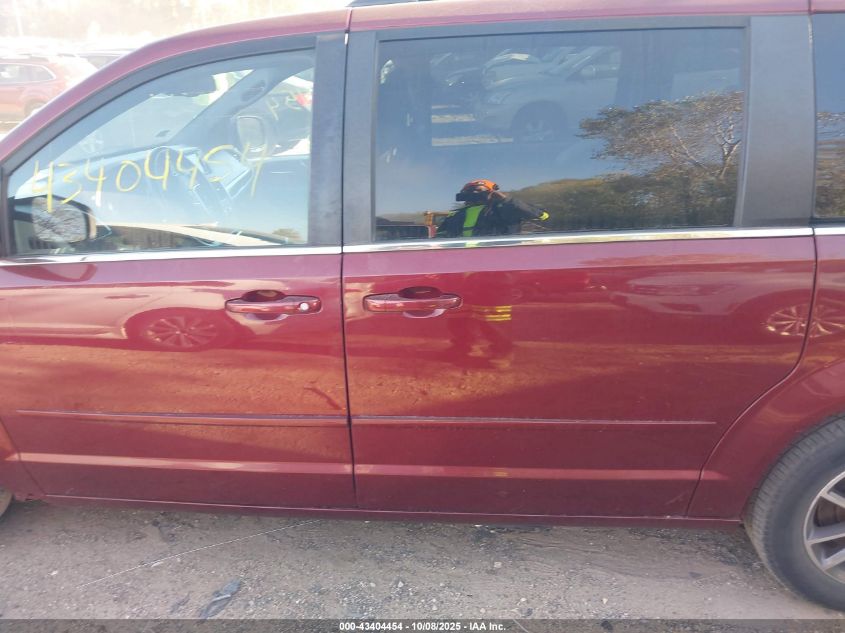 2017 Dodge Grand Caravan Sxt VIN: 2C4RDGCG3HR671287 Lot: 43404454