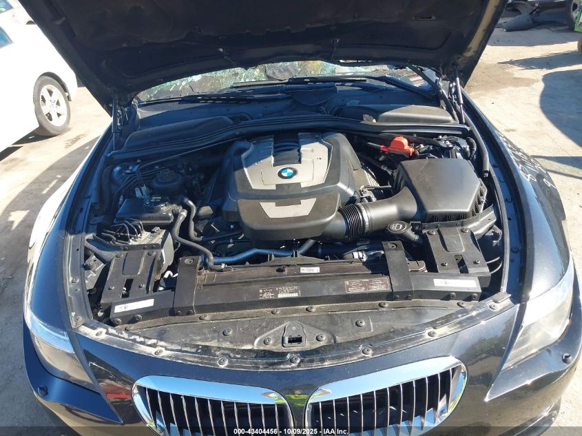 2008 BMW 650I VIN: WBAEA53568CV91322 Lot: 43404456