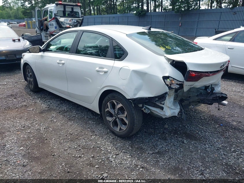 2021 Kia Forte Lxs white sedan gasoline 3KPF24AD2ME285486 photo #4
