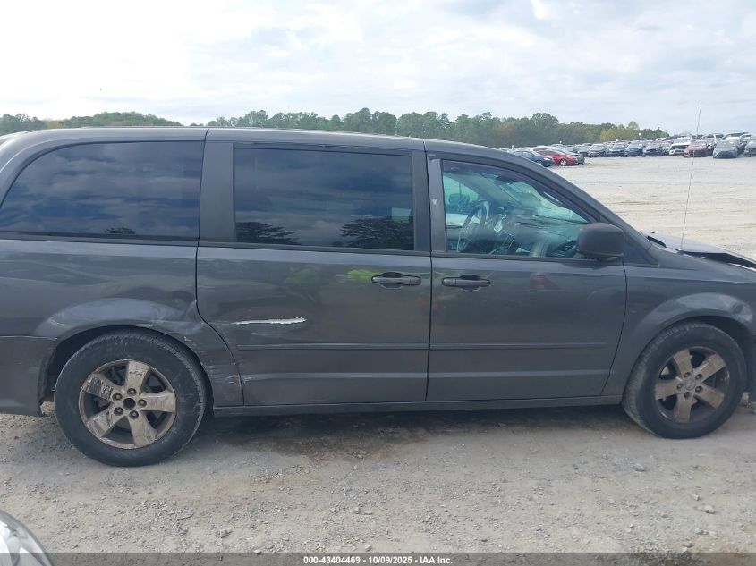 2015 Dodge Grand Caravan Se VIN: 2C4RDGBGXFR518789 Lot: 43404469