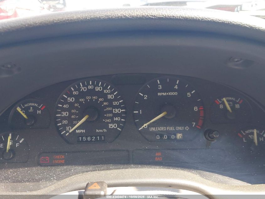 1995 Ford Mustang Gt/Gts VIN: 1FALP42T8SF132226 Lot: 43404474