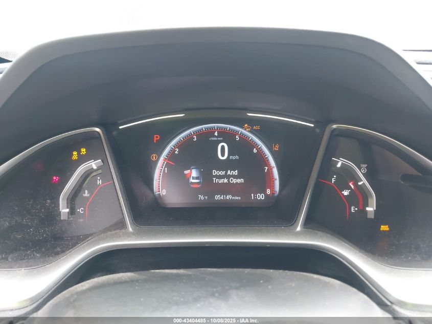 2019 Honda Civic Sport VIN: 2HGFC4B82KH307570 Lot: 43404485