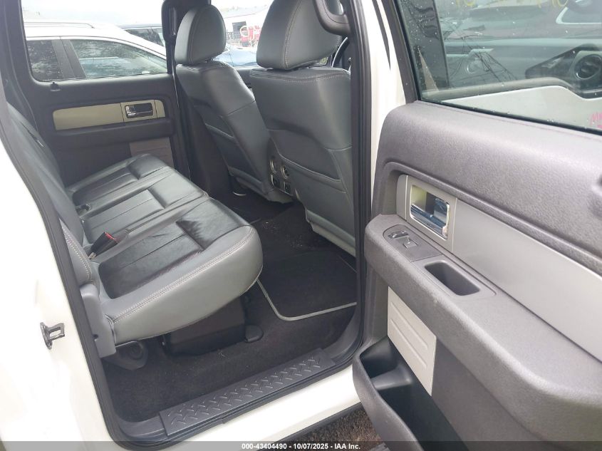 2011 Ford F-150 Lariat Limited VIN: 1FTFW1E62BFA49969 Lot: 43404490