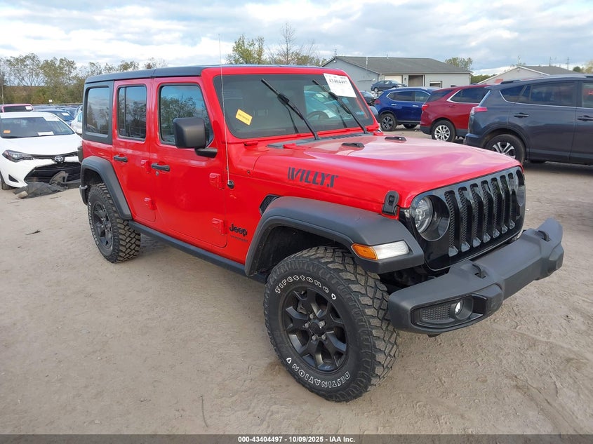JEEP WRANGLER WILLYS 4X4
