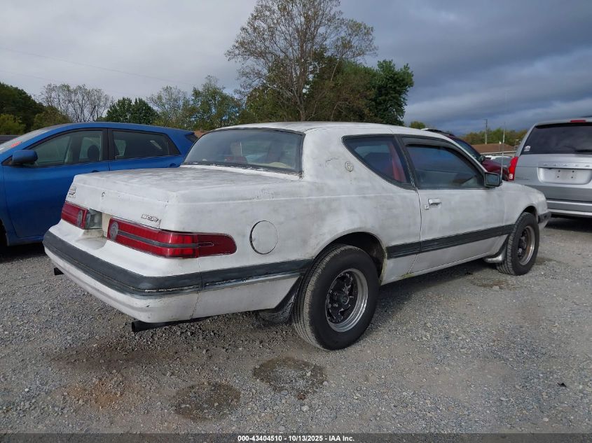 1988 Mercury Cougar Ls VIN: 1MEBM60F3JH719894 Lot: 43404510