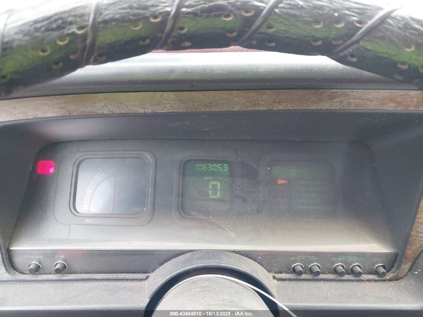 1988 Mercury Cougar Ls VIN: 1MEBM60F3JH719894 Lot: 43404510