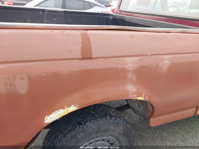 1996 Ford F150 VIN: 1FTEF15Y5TLB62024 Lot: 43404517