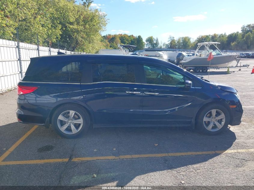 2019 Honda Odyssey Ex-L VIN: 5FNRL6H76KB054460 Lot: 43404528