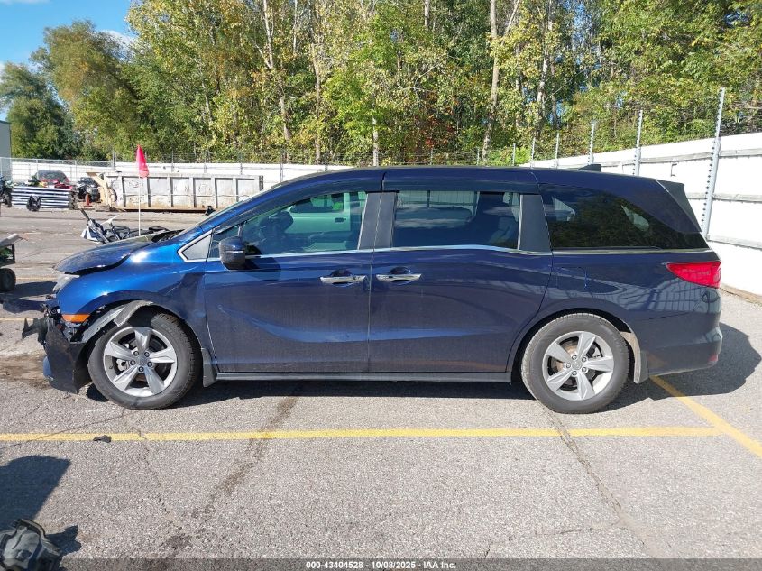 2019 Honda Odyssey Ex-L VIN: 5FNRL6H76KB054460 Lot: 43404528