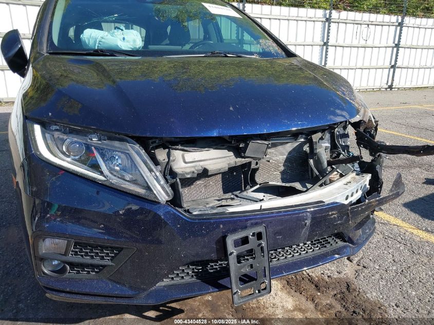 2019 Honda Odyssey Ex-L VIN: 5FNRL6H76KB054460 Lot: 43404528