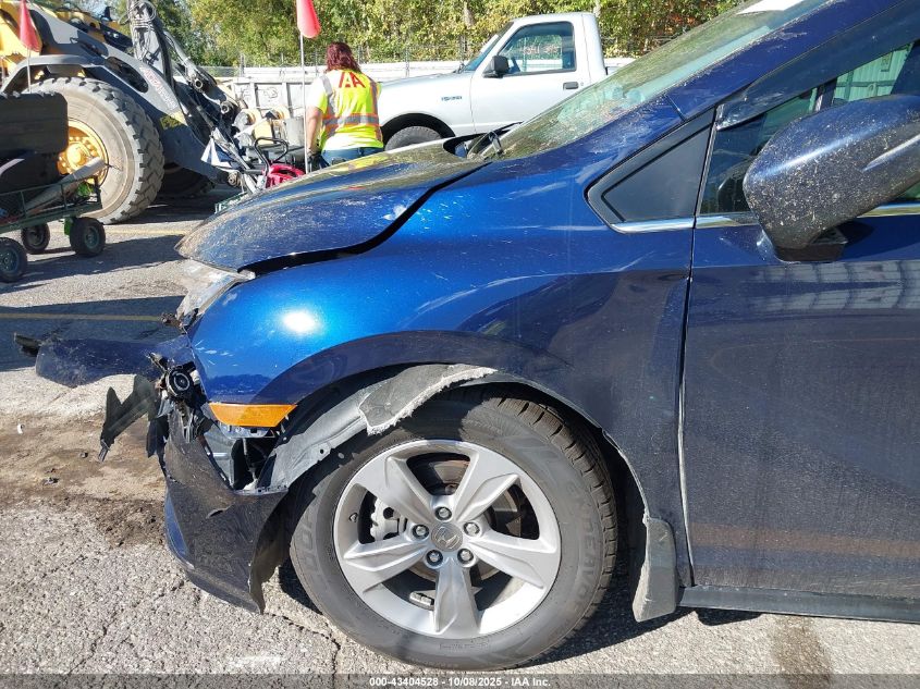 2019 Honda Odyssey Ex-L VIN: 5FNRL6H76KB054460 Lot: 43404528