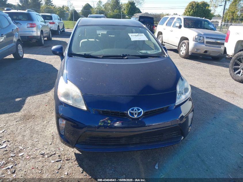 2014 Toyota Prius Two VIN: JTDKN3DU0E1782536 Lot: 43404543