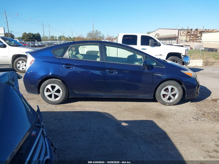 2014 Toyota Prius Two VIN: JTDKN3DU0E1782536 Lot: 43404543