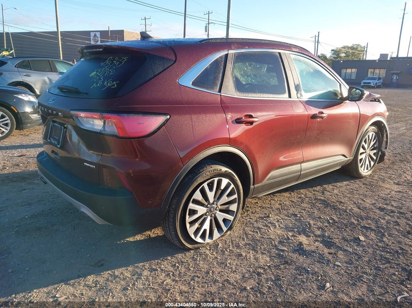 2021 FORD ESCAPE 2.0L I-4 DI, DOHC, V(VIN: 1FMCU9J92MUA00062