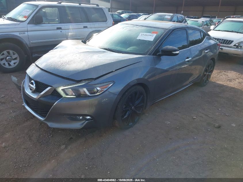 2017 Nissan Maxima 3.5 Sr VIN: 1N4AA6APXHC414144 Lot: 43404562