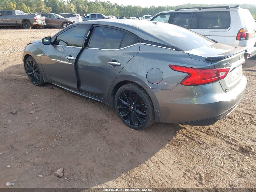 2017 Nissan Maxima 3.5 Sr VIN: 1N4AA6APXHC414144 Lot: 43404562