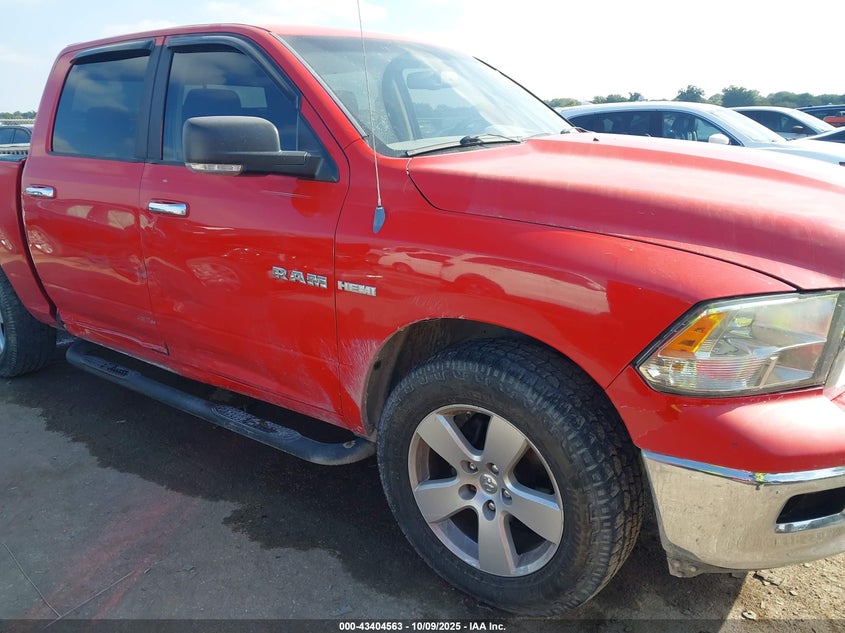 2009 Dodge Ram 1500 Slt/Sport/Trx VIN: 1D3HB13T19J531988 Lot: 43404563