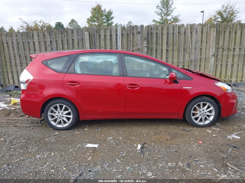 2014 Toyota Prius V Five VIN: JTDZN3EU3EJ010271 Lot: 43404565