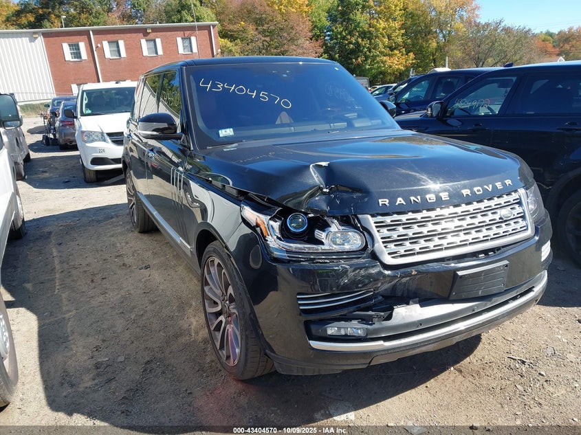 LAND ROVER RANGE ROVER 5.0L V8 SUPERCHARGED AUTOBIOGRAPHY