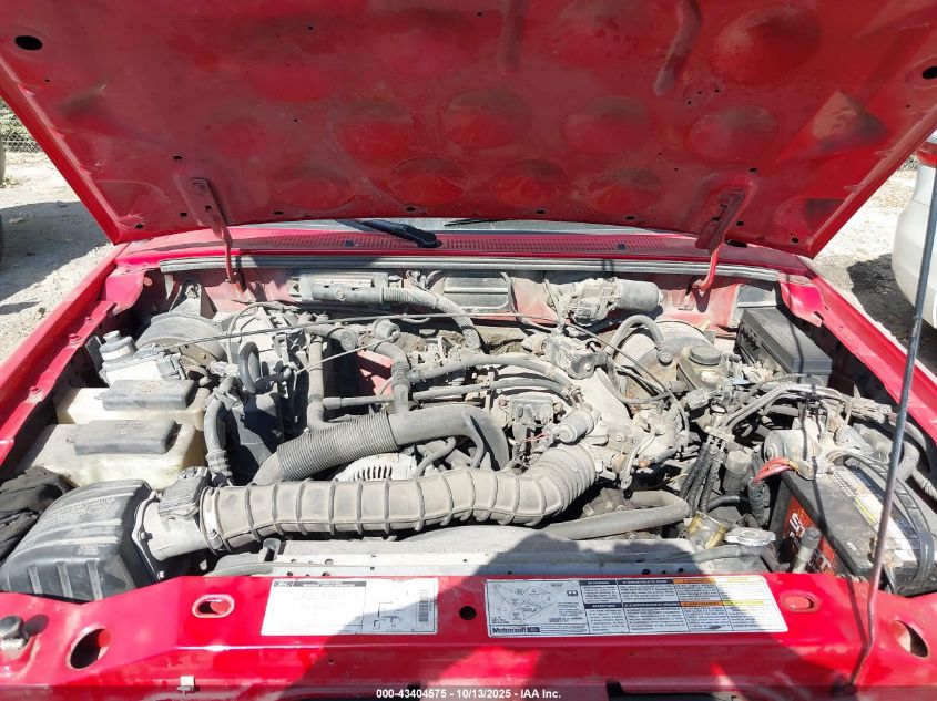 1999 Ford Ranger Xl/Xlt VIN: 1FTYR11V2XPA01161 Lot: 43404575