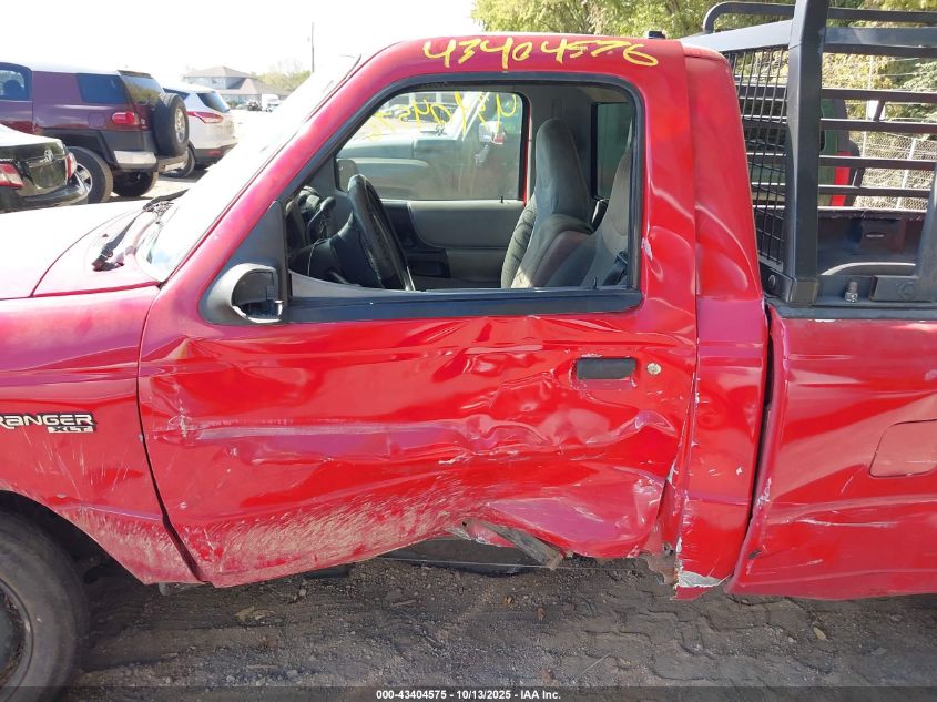 1999 Ford Ranger Xl/Xlt VIN: 1FTYR11V2XPA01161 Lot: 43404575
