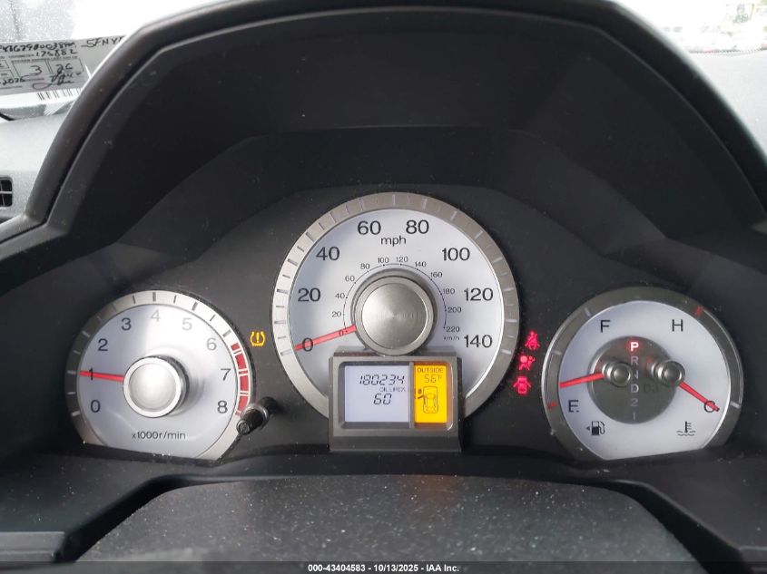 2009 Honda Pilot Ex-L VIN: 5FNYF48629B038409 Lot: 43404583