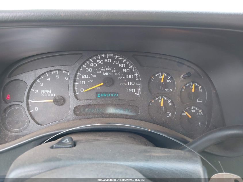 2005 Chevrolet Silverado 1500 VIN: 1GCEC14X85Z221486 Lot: 43404608