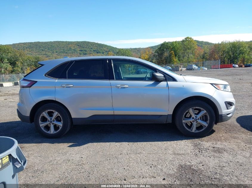 2015 Ford Edge Se VIN: 2FMTK4G85FBB78953 Lot: 43404659