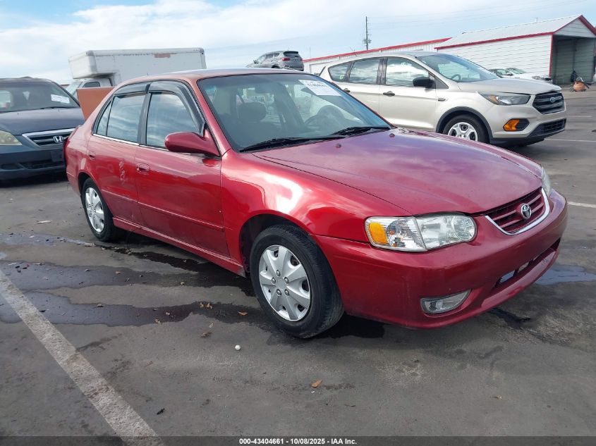2001 Toyota Corolla S VIN: 1NXBR12E81Z424139 Lot: 43404661