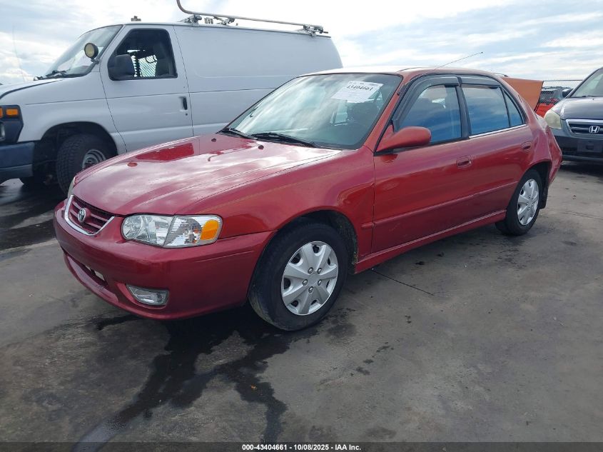 2001 Toyota Corolla S VIN: 1NXBR12E81Z424139 Lot: 43404661