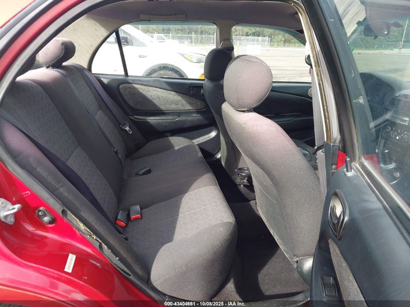 2001 Toyota Corolla S VIN: 1NXBR12E81Z424139 Lot: 43404661